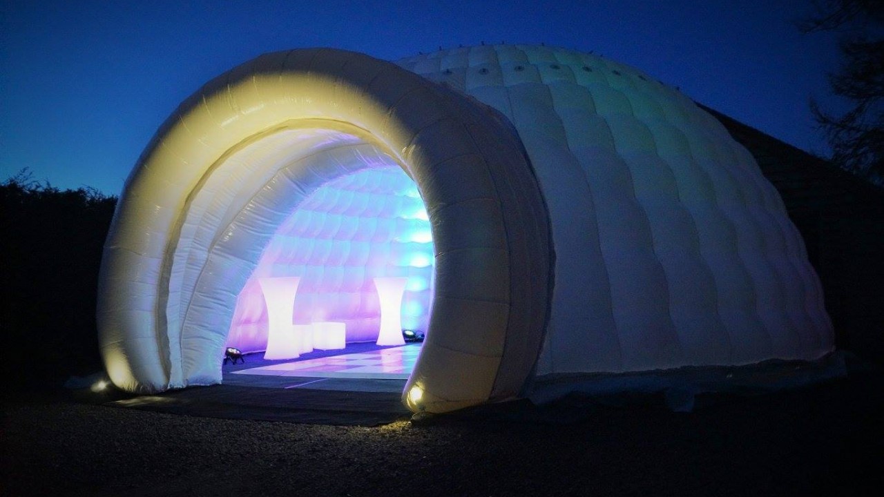 Inflatable Igloo Hire Inflatable Bar Hire Jigsaw Marquees
