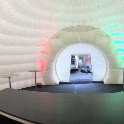 8.5 metre igloo inside view