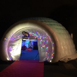 christmas inflatable igloo