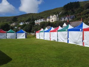 Jigsaw Gazebos at the Aberdovey Food Festival