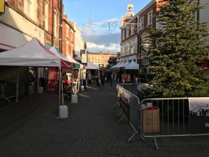 Jigsaw Gazebos at the Wellington Christmas Market