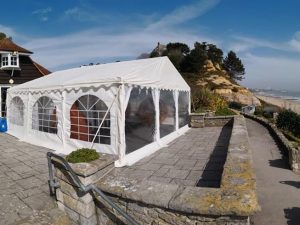 Jigsaw 36 Marquee package at Branksome Dene Chine, Poole